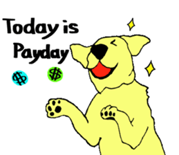 Fan second version of the retriever sticker #6993519