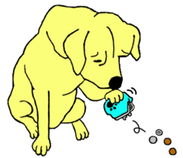 Fan second version of the retriever sticker #6993520