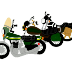 Masao who likes motorcycles