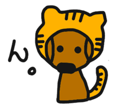 Talking dachshund 4 sticker #6993730