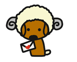 Talking dachshund 4 sticker #6993731