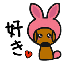 Talking dachshund 4 sticker #6993752