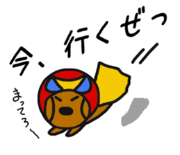 Talking dachshund 4 sticker #6993764