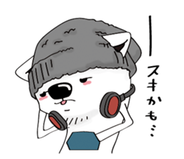 cool polar bear sticker #6993900