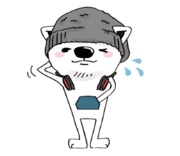 cool polar bear sticker #6993919