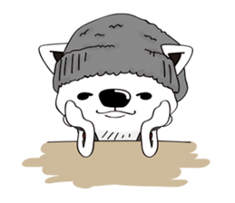 cool polar bear sticker #6993923