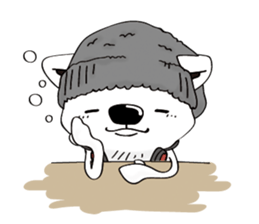 cool polar bear sticker #6993924