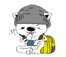 cool polar bear sticker #6993927