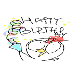 Chiken? No He's Onta sticker #6994207