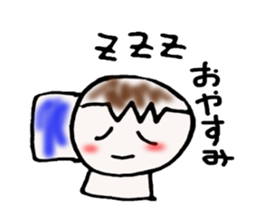 Go for it! men's! sticker #6994567