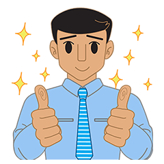 Smart office man (EN)