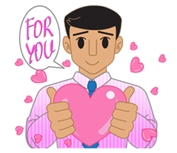 Smart office man (EN) sticker #6994750