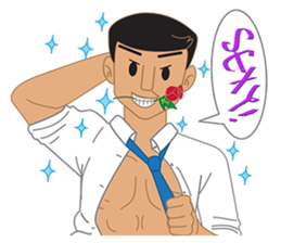 Smart office man (EN) sticker #6994752