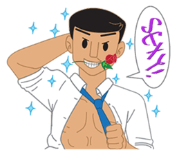 Smart office man (EN) sticker #6994752