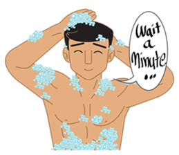 Smart office man (EN) sticker #6994753