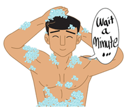 Smart office man (EN) sticker #6994753