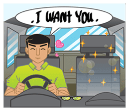 Smart office man (EN) sticker #6994760