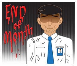 Smart office man (EN) sticker #6994765