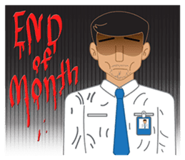 Smart office man (EN) sticker #6994765