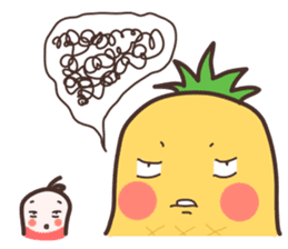 Mr.Pineapple & Ms.Lychee sticker #6994809