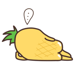 Mr.Pineapple & Ms.Lychee sticker #6994811