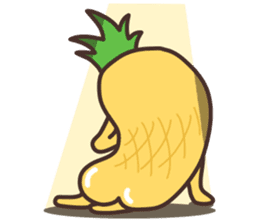 Mr.Pineapple & Ms.Lychee sticker #6994841