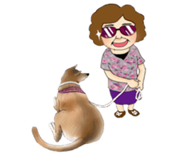 The cool dog-Jessie sticker #6995217