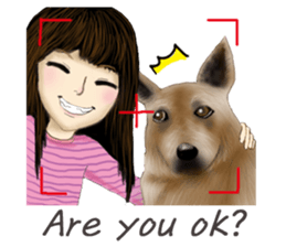 The cool dog-Jessie sticker #6995218