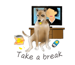 The cool dog-Jessie sticker #6995219