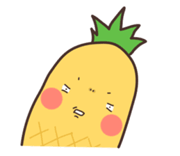 Mr.Pineapple & Ms.Lychee 2 sticker #6995339