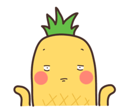 Mr.Pineapple & Ms.Lychee 2 sticker #6995350
