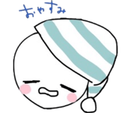 The round with white guys sticker #6995422