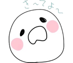 The round with white guys sticker #6995444