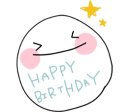 The round with white guys sticker #6995447