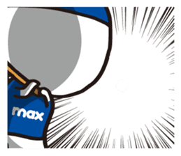 I'm MAX, Let's play Baseball! again sticker #6996272