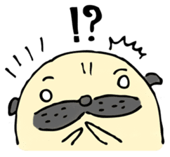 Max The Pug sticker #6996729