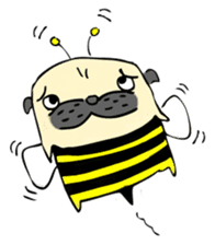 Max The Pug sticker #6996731