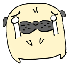 Max The Pug sticker #6996738