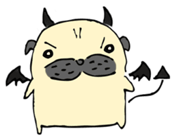 Max The Pug sticker #6996739
