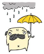 Max The Pug sticker #6996740