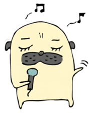 Max The Pug sticker #6996743