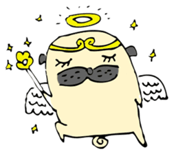 Max The Pug sticker #6996745