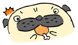 Max The Pug sticker #6996751