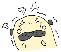 Max The Pug sticker #6996756