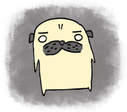 Max The Pug sticker #6996758