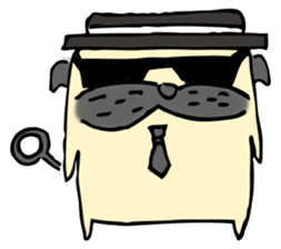 Max The Pug sticker #6996759