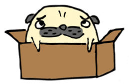 Max The Pug sticker #6996761