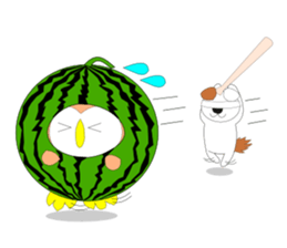 Fuku-chan 6. (owl) sticker #6996891