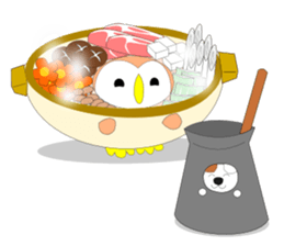 Fuku-chan 6. (owl) sticker #6996914
