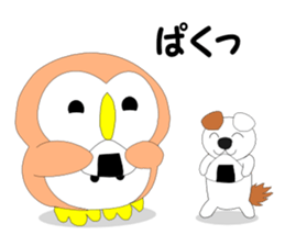 Fuku-chan 6. (owl) sticker #6996916